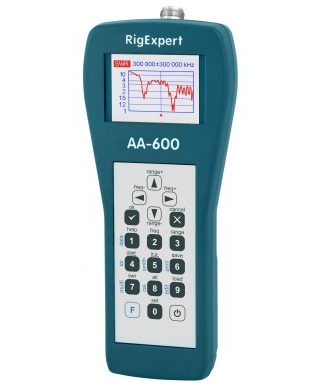 RigExpert AA-600 (от 0.1 до 600 МГц)